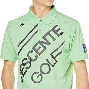 DESCENTE GOLF SHIRT Size Large